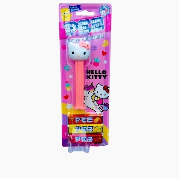 Hello Kitty Pink Pez Dispenser - Picture 1 of 5